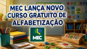MEC lança curso gratuito de Alfabetização de Jovens, Adultos e Idosos com certificado